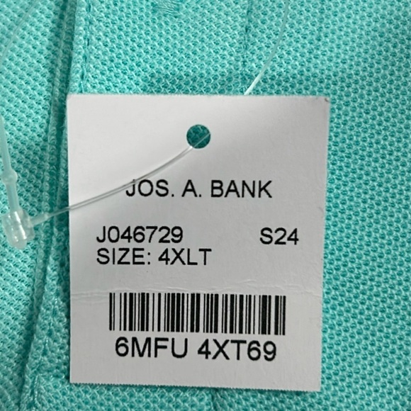 1664- JoS A Bank Traditional Fit Size 4XLT 100% Cotton NWT - Picture 4 of 9